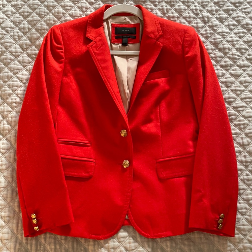 JCrew Wool Schoolboy Blazer